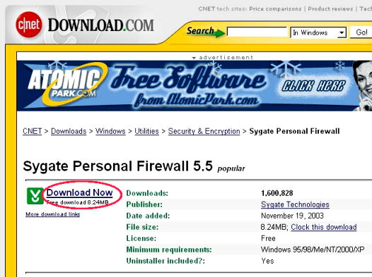 SPF download by CNET 